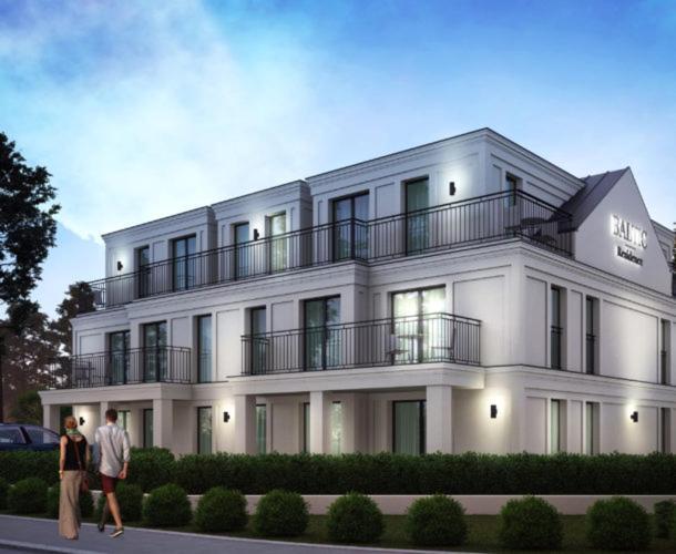 Green Apartment Baltic Residence Поберово Экстерьер фото